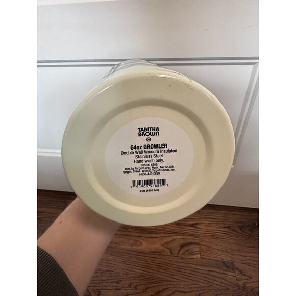 Tabitha Brown Target Yes You Can 64 Oz Stainless Steel Jug Water Bottle Growler - Picture 4 of 5